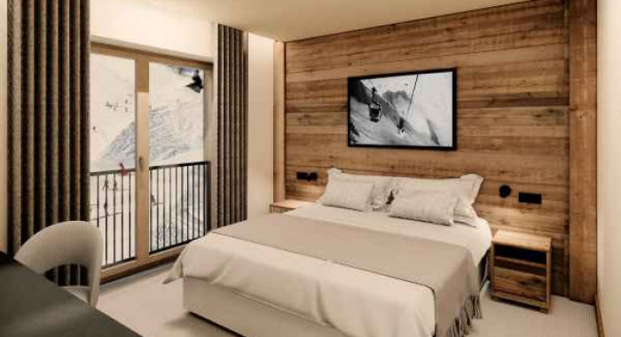 Jungfrau Suite, La Plagne: Centre ski chalet, image 4